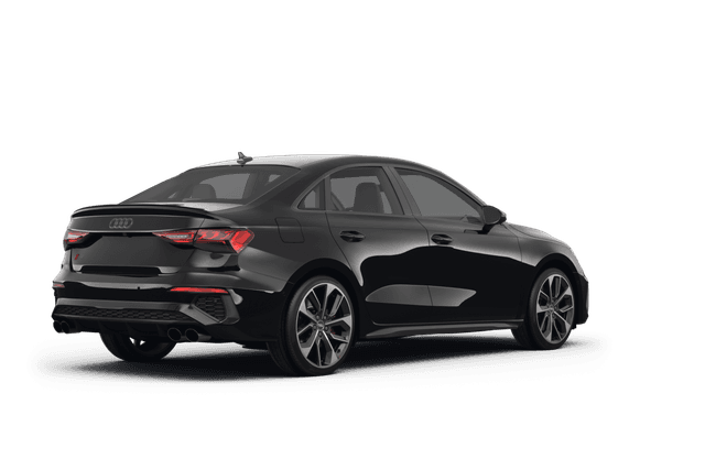 Audi S3  - Back view Audi S3  - Back view